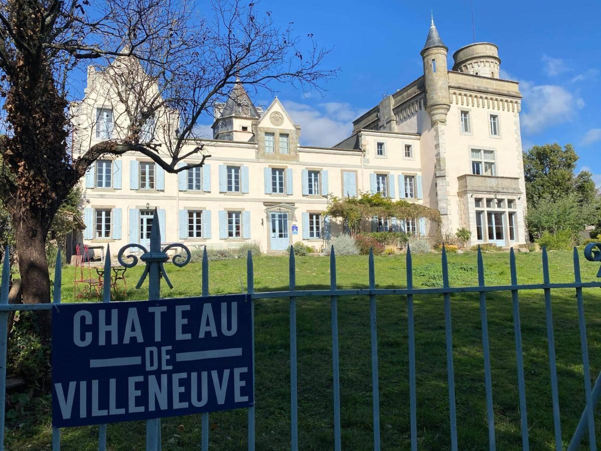 Chateau De Villeneuve - Montolieu Bagian luar foto