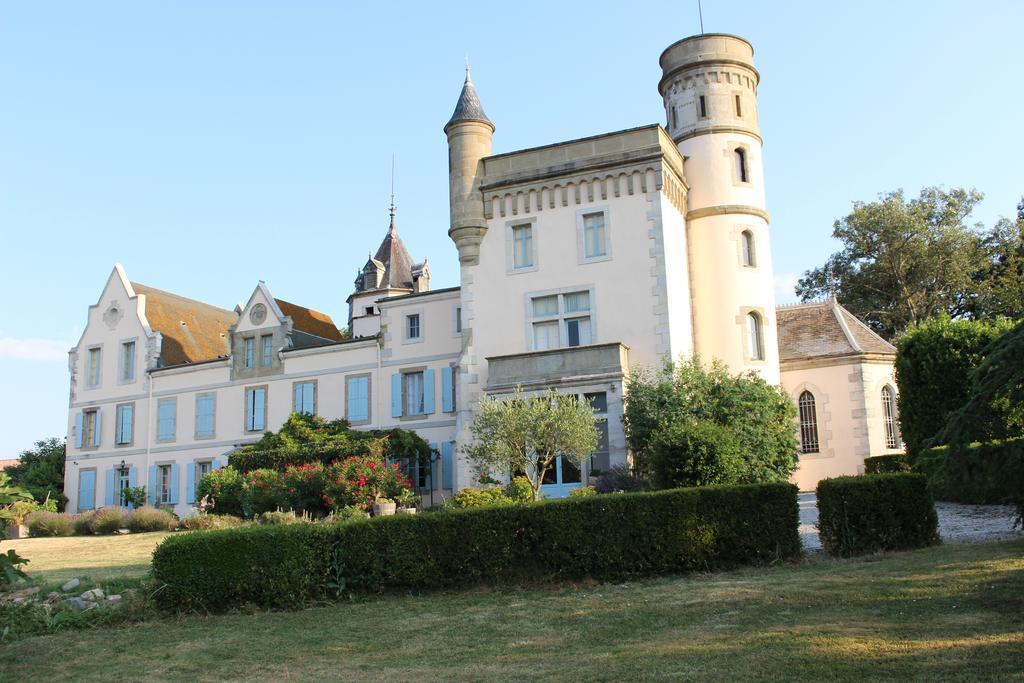 Chateau De Villeneuve - Montolieu Bagian luar foto